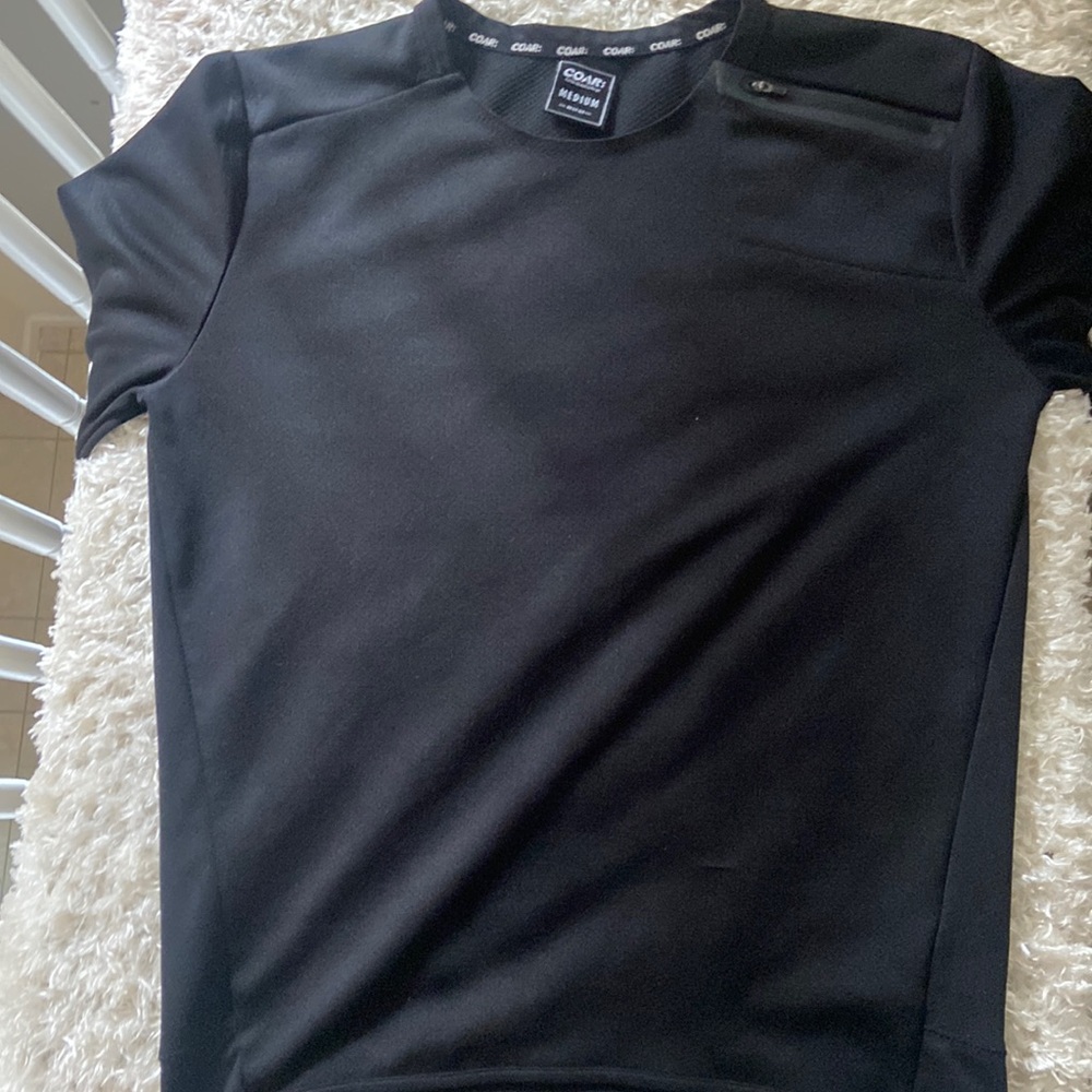 Black coar dress shirt